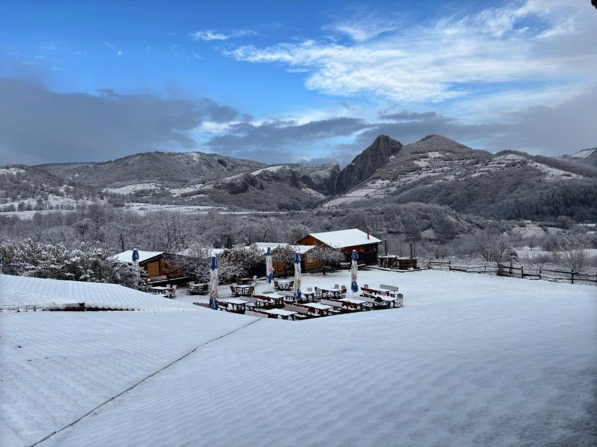 Bodrogeni Căsuțe Hotel Poiana Aiudului Exterior foto